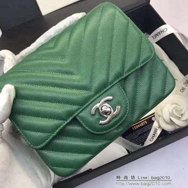 香奈兒CHANEL 升級版V線1115進口球紋皮單肩斜挎鏈條包 DSC1809